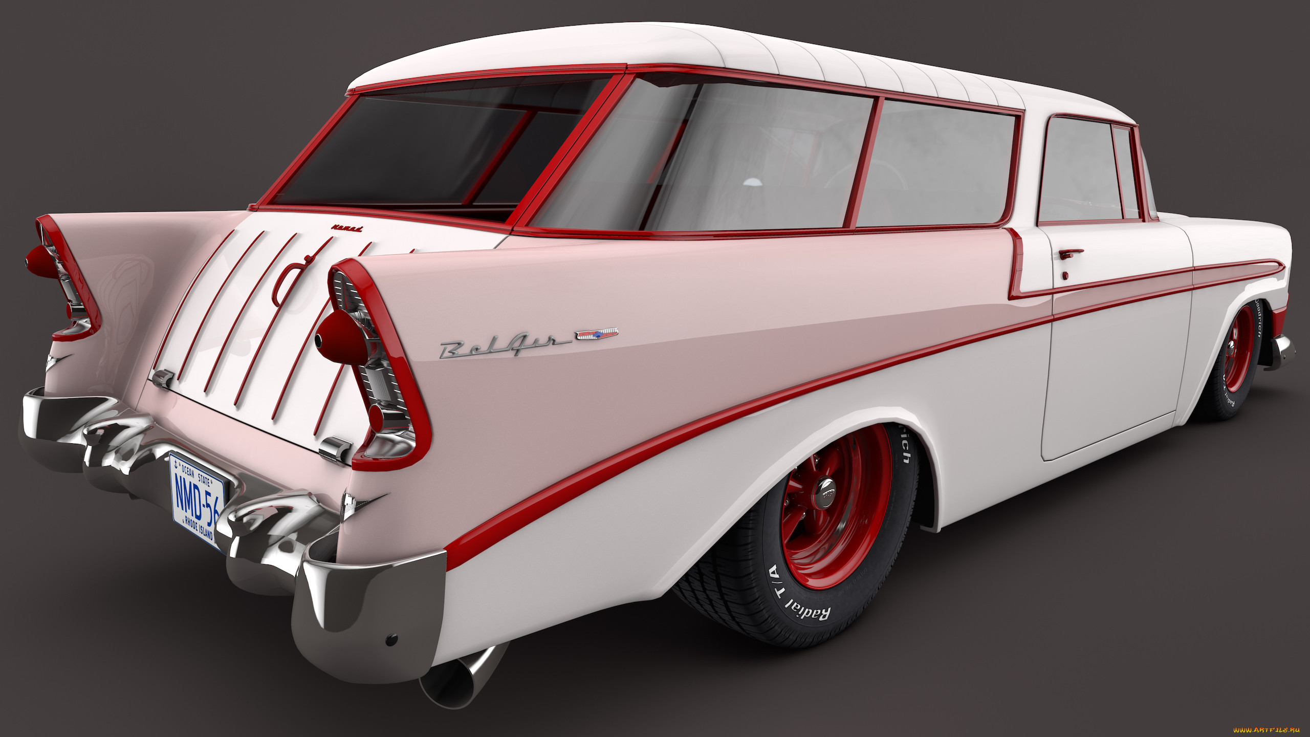 , 3, 1956, chevrolet, nomad